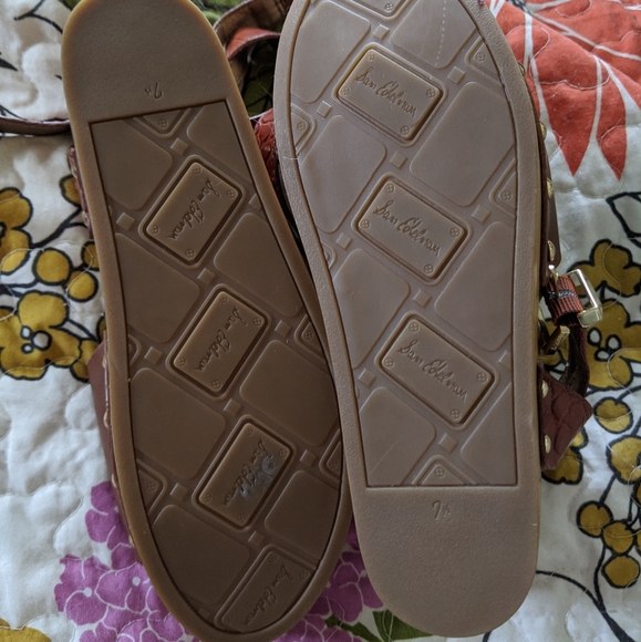 Sam Edelman leather platform sandals - Picture 2 of 2